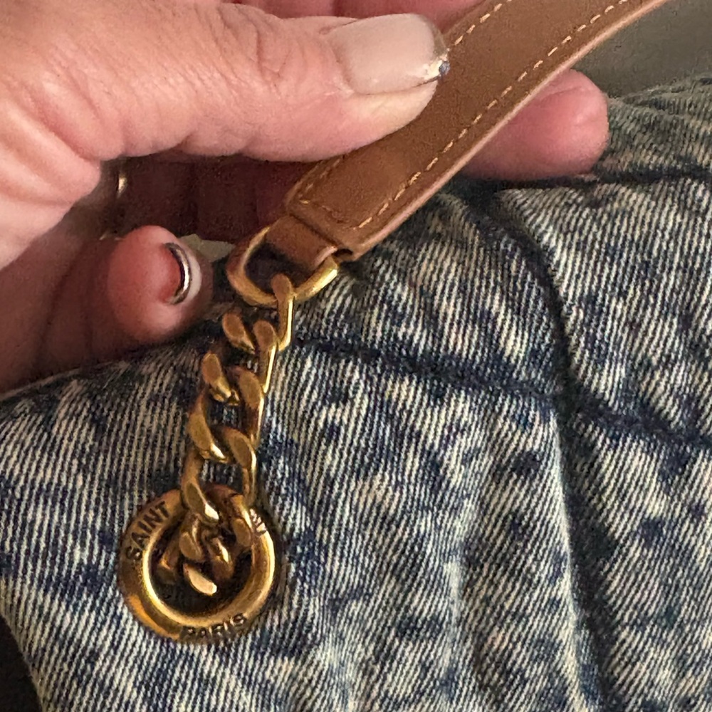 New Denim Flap Bag - Picture 3 of 9